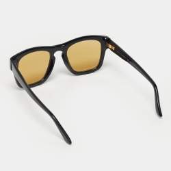 Pre Owned Gucci Black/Yellow GG3791/S Frame Square Sunglasses