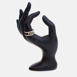 مملوكة مسبقًا خاتم غوتشي انترلوكنج G مقاس 24