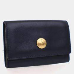 مملوكة مسبقًا حافظة مفاتيح جلد العجل العتيق من غوتشي