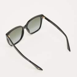 مملوكة مسبقًا Gucci Black Gradient GG0022S Oversized Sunglasses
