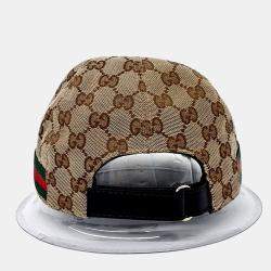 Pre Owned Gucci Jacquard Cap
