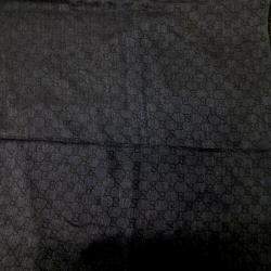 مملوكة مسبقًا وشاح غوتشي صوف حرير أزرق