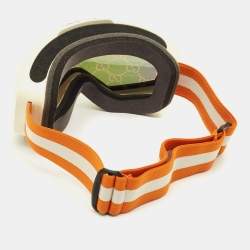 مملوكة مسبقًا Gucci Orange/Iridescent GG1210S Ski Goggles