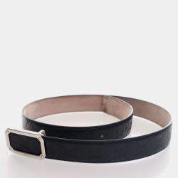 Pre Owned Gucci Guccissima Belt Sz 90/36
