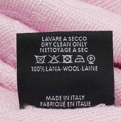 Pre Owned وشاح غوتشي حرير جاكار جي جي لافندر