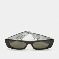 مملوكة مسبقًا Gucci Black GG0516S Rectangle Sunglasses