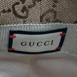 Pre Owned قبعة دلو غوتشي قطن جى جى