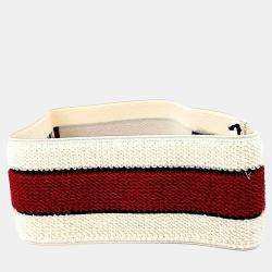 Pre Owned عصابة رأس غوتشي قماشية