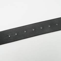 مملوكة مسبقًا حزام غوتشي جلد وردي باهت بإبزيم جي مارمونت 70 سم