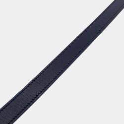 مملوكة مسبقًا حزام غوتشي مارمونت جلد أسود