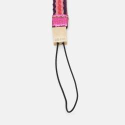 مملوكة مسبقًا Gucci Phone Strap Multicolor Canvas