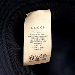 مملوكة مسبقًا قبعة دلو غوتشي شعار بارز (780430)