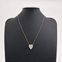 مملوكة مسبقًا Gucci Silver Heart Pendent Necklace