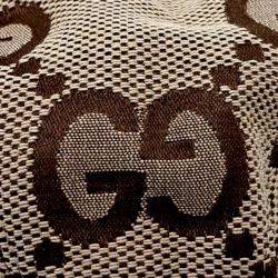 مملوكة مسبقًا Gucci Jumbo Beige GG Bucket Hat