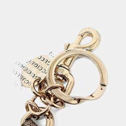 Pre Owned سلسلة مفاتيح غووتشي وتعويذة حقيبة