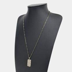 Pre Owned Gucci Silver Necklace
