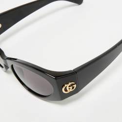 Pre Owned Gucci Black GG1401S Cat Eye Sunglasses