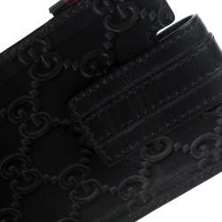 Gucci Black Guccissima Leather iPhone 4/4s Case