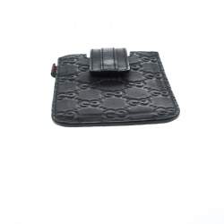 Gucci Black Guccissima Leather iPhone 4/4s Case