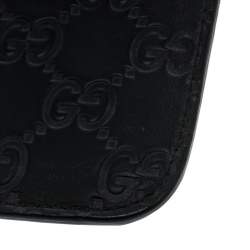 Gucci Black Guccissima Leather iPhone 4/4s Case