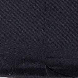 Pre Owned وشاح غوتشي حرير طباعة أيقونة متعدد أسود