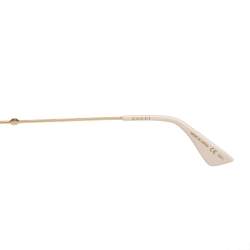 Pre Owned Gucci Black & Gold / Blue GG0515S Aviator Sunglasses