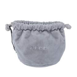 مملوكة مسبقًا قلادة غوتشي مزخرفة كريستال ذهبية اللون