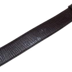 مملوكة مسبقًا Gucci Beige GG Supreme Canvas Web Square Buckle Belt 85CM