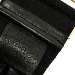 مملوكة مسبقًا Gucci Black Elastic Band Waist Belt S