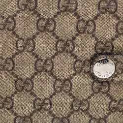 مملوكة مسبقًا جراب جواز سفر غوتشي كانفاس سوبريم جي جي بيج