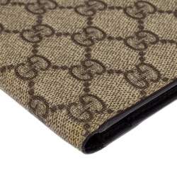 مملوكة مسبقًا جراب جواز سفر غوتشي كانفاس سوبريم جي جي بيج