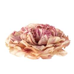 Pre Owned Gucci Dusty Pink Silk Flower Brooch