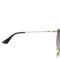 مملوكة مسبقًا Gucci Multicolor GG0227S Gradient Aviator Sunglasses