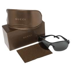 Pre Owned نظارة شمسية غوتشي جي جي2829/ أس إطار معدن أسود