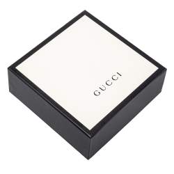 Pre Owned Gucci Pink Snake Rhombus Print Silk Headband M