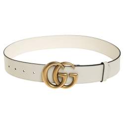 Cream gucci clearance belt