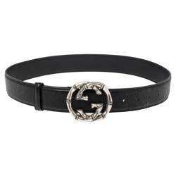 GUCCI INTERLOCKING G MONOGRAM WEB BELT - BLVCKS STREET CULTURE