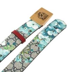 Pre Owned حزام غوتشي بلومز جي جي سوبريم رأس نمر  80 سم