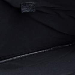Pre Owned Gucci Burgundy/Black GG Neoprene and Leather Laptop Case