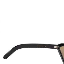 مملوكة مسبقًا نظارة شمسية غوتشي GG0496S دايموند للجنسين أسود/بني 