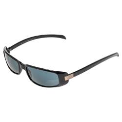 Pre Owned Gucci Blue/Black Acetate GG1188/S Rectangle Sunglasses