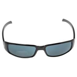 Pre Owned Gucci Blue/Black Acetate GG1188/S Rectangle Sunglasses