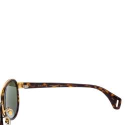 مملوكة مسبقًا نظارة شمسية غوتشي GG0447S فياتورز تورتويز بني/أخضر