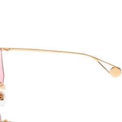 مملوكة مسبقًا نظارة شمسية غوتشي GG0437SA جيوميترك أسيتات وردي