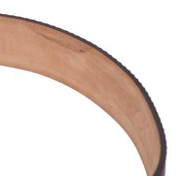 مملوكة مسبقًا Gucci Purple Canvas And Leather Interlocking G Webbing Buckle Belt 80CM