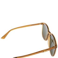 مملوكة مسبقًا نظارة شمسية غوتشي GG0265S بطبعة نمر بني/ متعددة الألوان متدرجة مربعة