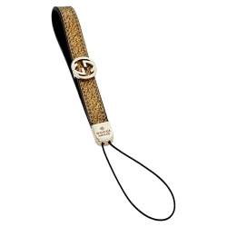 Gucci Metallic Leather Phone Strap