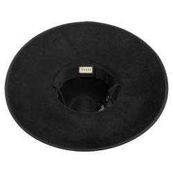Pre Owned Gucci Black Rabbit Felt Cowboy Hat L 