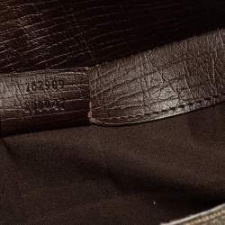 مملوكة مسبقًا Gucci Beige GG Supreme Canvas Portfolio Document Case