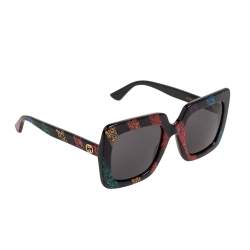 Gucci and Glitter Stripes GG0328S Oversized Square Sunglasses Gucci | TLC